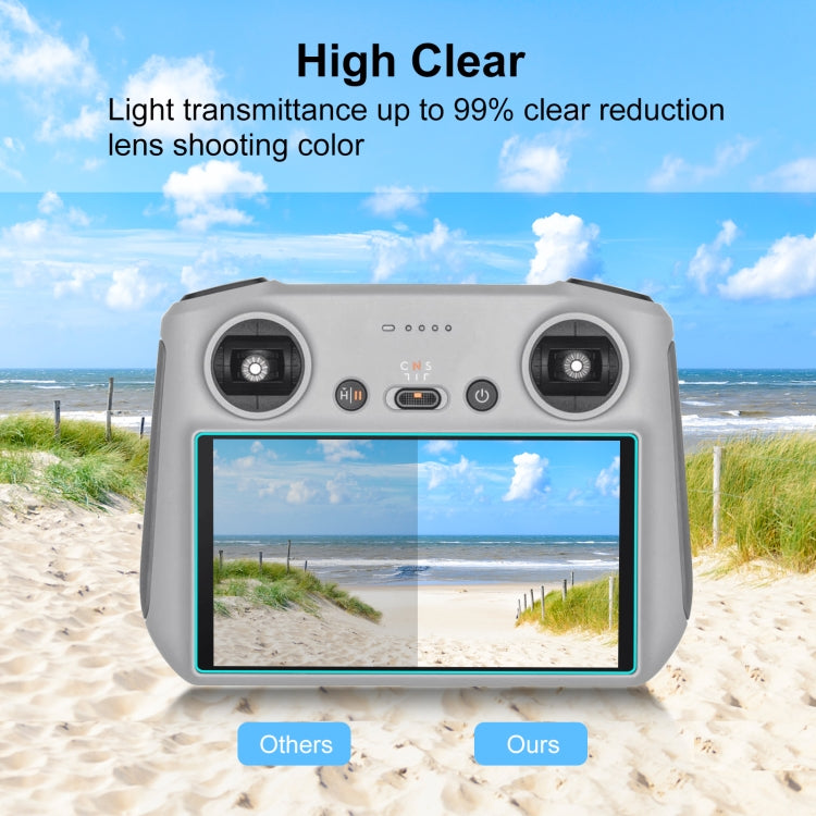 For DJI RC / RC 2 PULUZ Remote Control Screen Tempered Glass Film, For DJI Mini 3 Pro / Mavic 3 Classic Remote Control For DJI RC / RC 2 PULUZ Remote Control Screen Tempered Glass Film, For DJI Mini 3 Pro / Mavic 3 Classic Remote Control